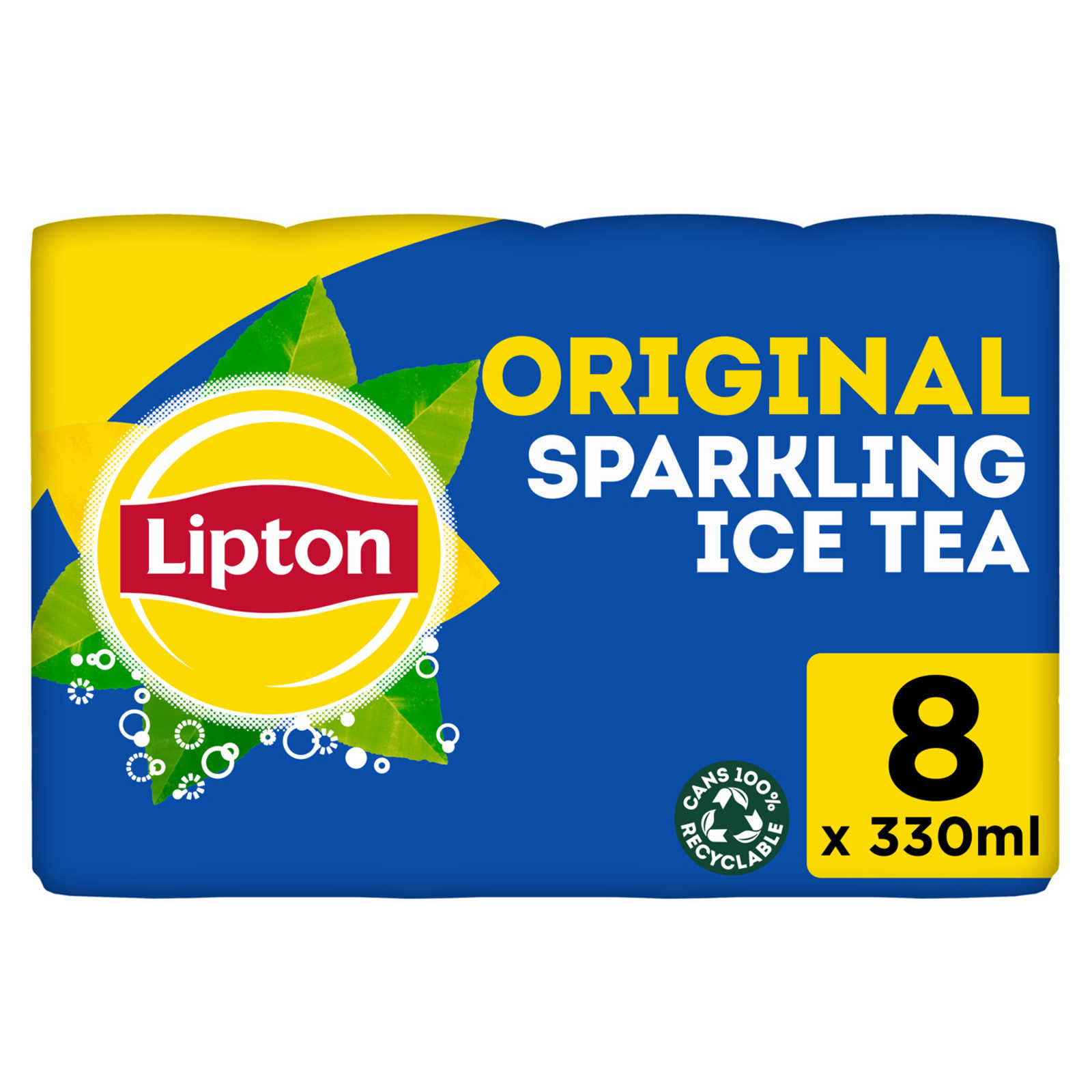 Lipton Ice tea sparkling regular 8-pack Order Online | Worldwide