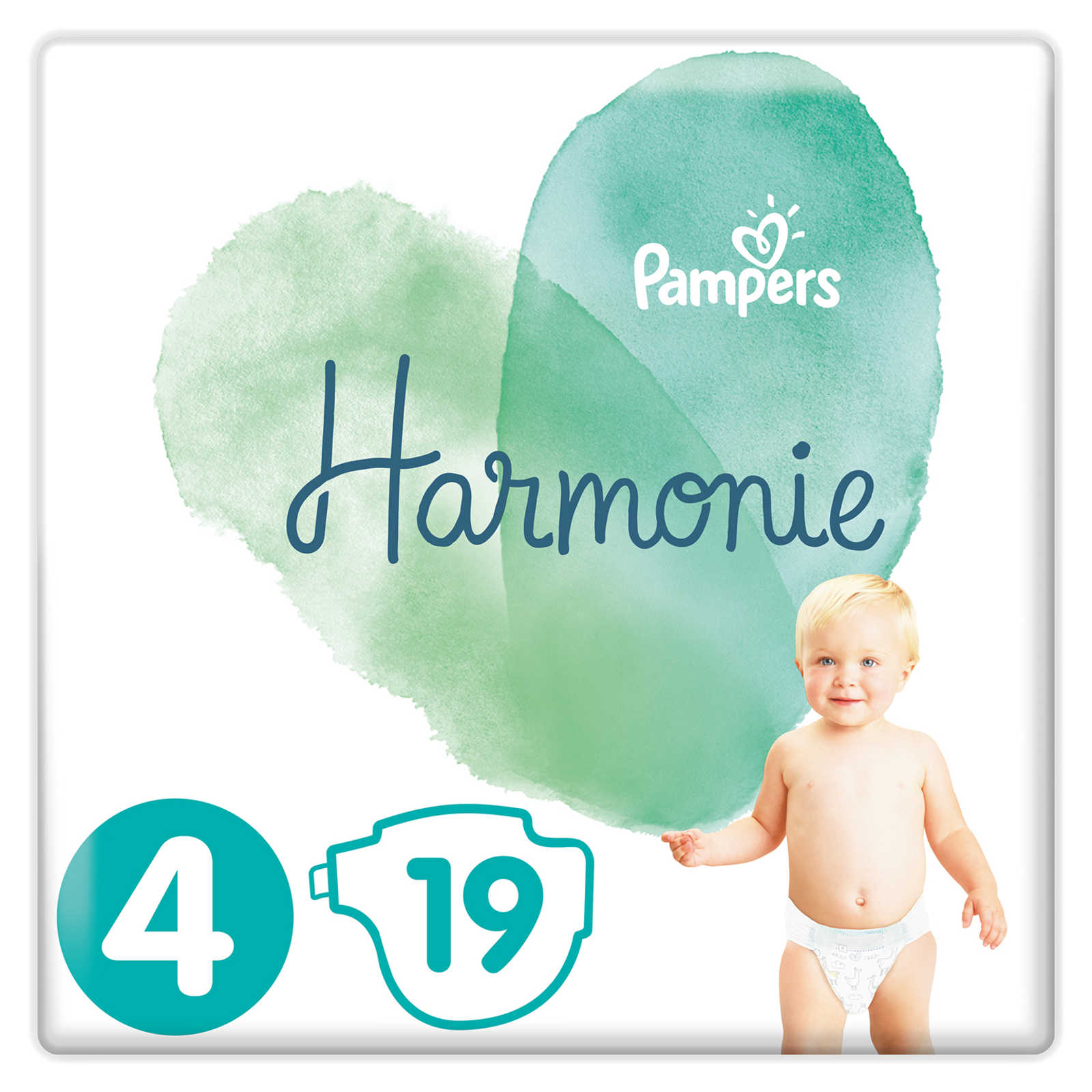Pampers Harmony pure protection size 4 diapers