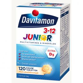 selecteer Lucht piloot Davitamon Junior chewing vitamines (from 3 to 12 years) Order Online |  Worldwide Delivery