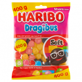 Haribo Dragibus soft gommes 400 gr EPICERIE CHOCKIES