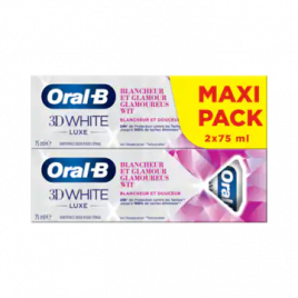 Mysterie omzeilen Suri Oral-B 3D white luxe glamorous white whitening tandpasta 2-pack Online  Kopen | Wereldwijde Levering