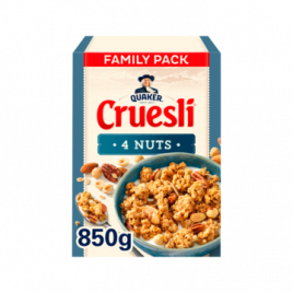 Quaker Cruesli 4 nuts family pack Order Online