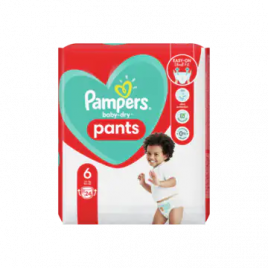 Deter courage hospital Pampers Baby dry pants size 6 (from 15 kg) Order Online | Worldwide Delivery