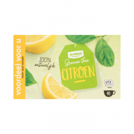 Reparatie mogelijk perspectief Korst Jumbo Groene citroen thee voordeelverpakking Online Kopen | Wereldwijde  Levering
