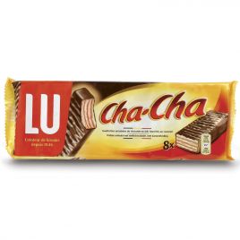 LU Cha-Cha caramel chocolate wafers 12x 27 gr chockies