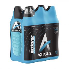 Aquarius blauw ijs sportdrank 6-pack Online Kopen | Wereldwijde