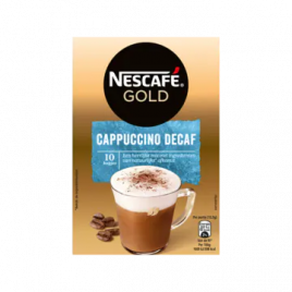 Nescafe Gold cappuccino decaf unsweetened instant coffee Order