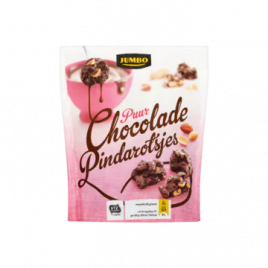 Stout Kietelen Afslachten Jumbo Dark chocolate peanut rocks Order Online | Worldwide Delivery