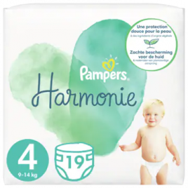 Pampers Harmony size 4 diapers (from 9 kg to 14 kg) Order Online