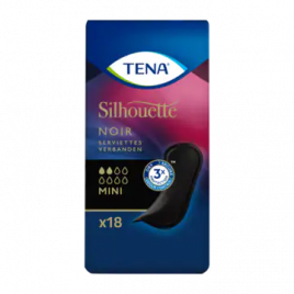 Tena Silhouette noir mini sanitary pads Order Online