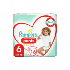 Pampers Premium protection pants size 6 (from 15 kg) Order Online |  Worldwide Delivery