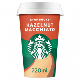 Starbucks Chilled coffee hazelnut macchiato only available within