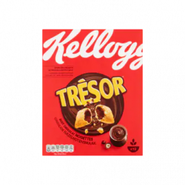 Kellogg's Tresor chocolate breakfast cereals with hazelnut flavour