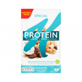 Kellogg's Special K protein dark chocolate and coconut breakfast cereals
