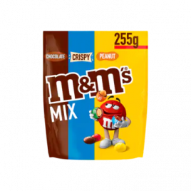 M&M's Mix Crispy Chocolate & Peanut Packet 400g