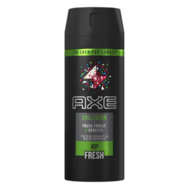 daarna Stadscentrum deze Axe Collision fresh forest and graffiti bodyspray deo (only available  within Europe) Order Online | Worldwide Delivery