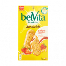 Liga Belvita breakfast sandwich with yoghurt and strawberry stuffing Order  Online