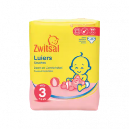 Zwitsal Midi size 3 diapers volume pack