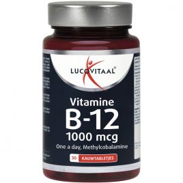 Startpunt Slaapzaal matig Lucovitaal Vitamine B12 1000 mcg chewing tabs small Order Online |  Worldwide Delivery