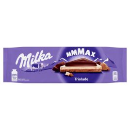 Milka Mmmax Triolade Chocolate Tablet Order Online Worldwide Delivery