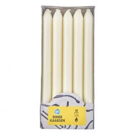 kalligrafie Wierook Gespierd Albert Heijn Ivory dinner candle 8 hours Order Online | Worldwide Delivery