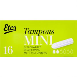 Normalisatie ongerustheid Oswald Etos Mini tampons Order Online | Worldwide Delivery