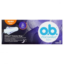OB Pro comfort night super tampons Order Online Worldwide Delivery