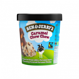Ben & Jerry's Classic caramel chew chew ice cream large (only available  within Europe)