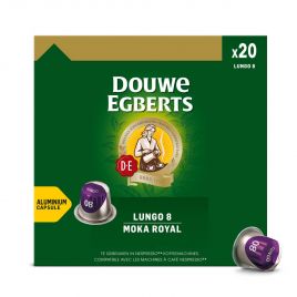 Helemaal droog totaal Gewaad Douwe Egberts Lungo mocha royal coffee caps Order Online | Worldwide  Delivery