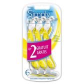 Gillette Venus simply 3 plus disposable razor blades