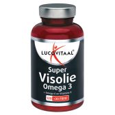 Lucovitaal Super visolie omega 3 tabletten groot