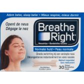 Breathe Right Grote neusstrips voor de normale huid