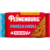 Peijnenburg ontbijtkoek parelkandij per stuk verpakt