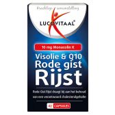 Lucovitaal Fish oil and Q10 red yeast rice caps