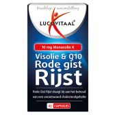 Lucovitaal Visolie en Q10 rode gist rijst capsules