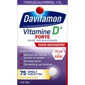 Davitamon Vitamine D3 forte citroen smelttabletten