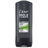 Dove Minerals en sage douchegel voor mannen groot