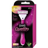 Wilkinson Sword Quattro scheermesjes voor vrouwen