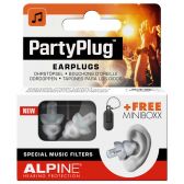 Alpine Party plugs against music