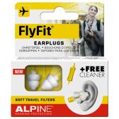 Alpine Flyfit ear plugs for flying