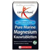 Lucovitaal Pure marine magnesium kauwtabletten