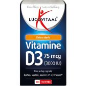 Lucovitaal Vitamine D3 forte 75 mcg 1 per dag capsules