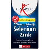 Lucovitaal Selenium + zinc tabs