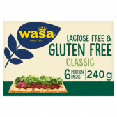 Wasa Lactosevrije en glutenvrije klassieke crackers