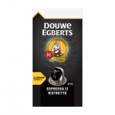 Douwe Egberts Espresso ristretto coffee cups