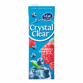 Crystal Clear Raspberry and blueberry