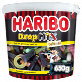 Haribo Gekleurde dropmix silo