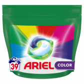 Ariel All in 1 pods liquid laundry detergent caps color large