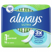 Always Ultra normal sanitary pads small
