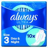 Always Ultra day & night maandverband met vleugels klein